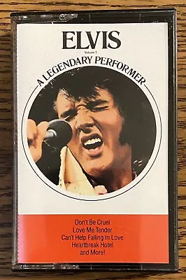 Elvis Presley A Legendary Performer Volume  1 (Cassette 1989) BMG/RCA Records • $6.99