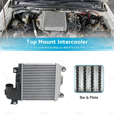 $142 • Buy Intercooler Suitable For Toyota Hilux Kun26 Kun16 3.0 1kd-ftv Egr Type Td 05-15