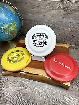 Lot Of 3 Vintage Frisbees 9 Inch See Pics • $18.25