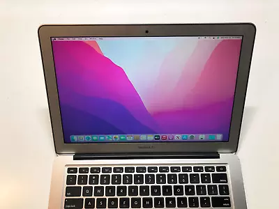 Apple MacBook Air A1466 (2015) 13.3  I5-1.6GHz 8GB 512GB SSD Monterey OC27-18 • $179