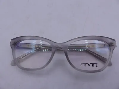 Bevel 3687 Amelia Smoke Crystal Matte Womens Eyeglasses Frames Size 52-17-135 • $199.99