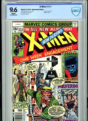 X-Men #111 (1978) Marvel CBCS 9.6 White Newsstand Edition • $169.65