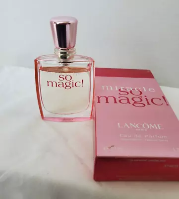 Lancôme Miracle So Magic-1 Oz. In Box-some Missing-Eau De Parfum-made In France • $47.99