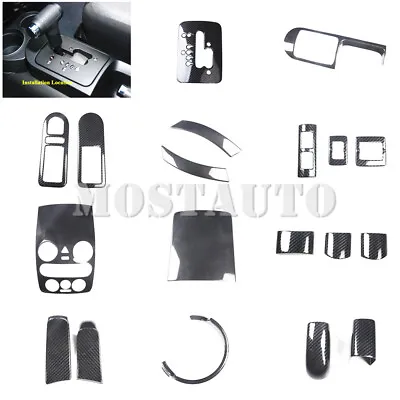 For VW Beetle ABS Carbon Fiber Interior Accessories Kit Cover Trim 2007-2010 • $224.19