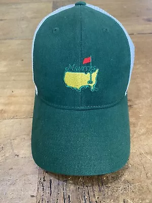 Masters Hat Cap Strap Back Green White Mesh  American Needle One Size  Golf Dad • $16