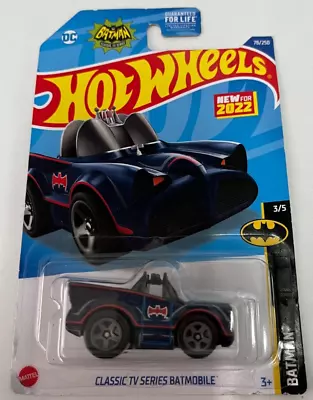 2021 Hot Wheels 1:64 Batmobile Car Classic TV Series Batmobile Variant Car #3 • $22.79