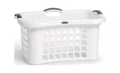 Redmon Comfort Grip Plastic Clothes Basket White All Ages • $22.72