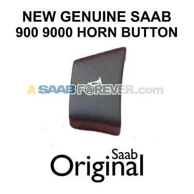 Saab 900 9000 Horn Button Left Side Lh Rare Nla New Part New Genuine Oem 4002622 • $29.99