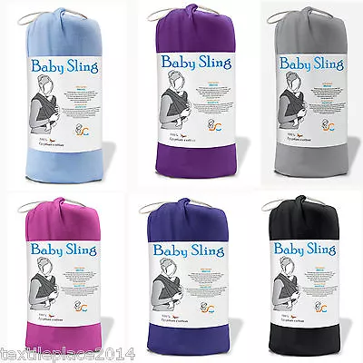 £11.95 • Buy Baby Sling Stretchy Wrap Carrier Breastfeeding  Birth To 3yrs 