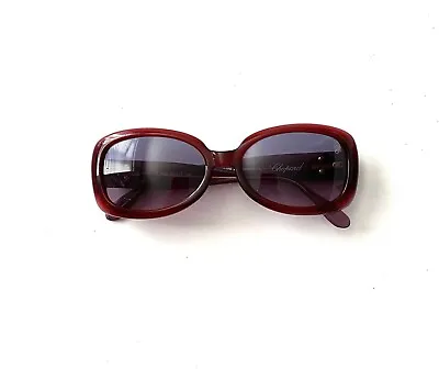 £39.99 • Buy Women’s Burgundy Gold CHOPARD C554 Vintage RETRO Sunglasses Glasses 55-17-135