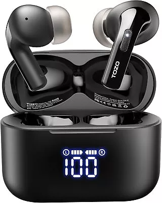 T20 Wireless Earbuds With 48.5 Hrs Playtime LED IPX8 Waterproof Noise Cancelling • $59.98