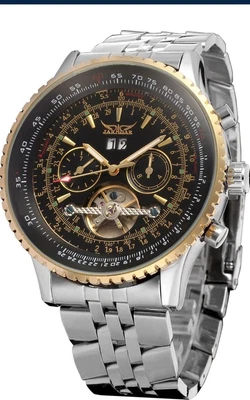 FORSINING Men's Self Winding Waterproof Automatic Stainless Steel Skeleton... • £40