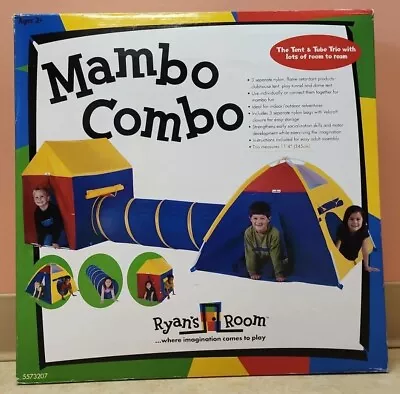 $78.29 • Buy Ryans Room Mambo Combo Clubhouse Hideout Fort Tent Play Tunnel Dome 884336 2002 