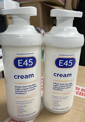 2 X E45 Cream 500g • £19.50