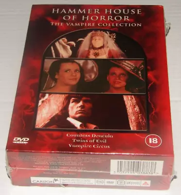 Hammer House Of Horror : The Vampire Collection [DVD] [1980] New Sealed • £25.99
