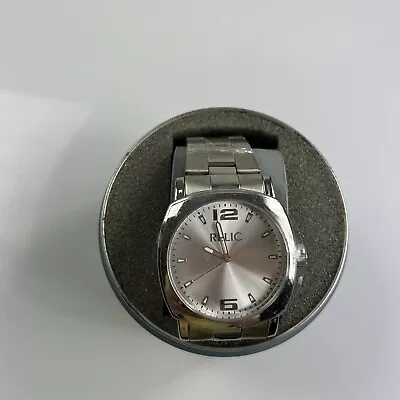 Relic Mens Stainless Steel Watch  • $39