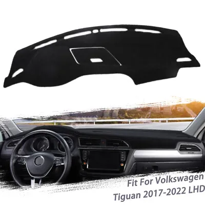 Dashboard Dash Mat Protector Pad Cover Carpet For Volkswagen Tiguan 2017-2022 • $30.42