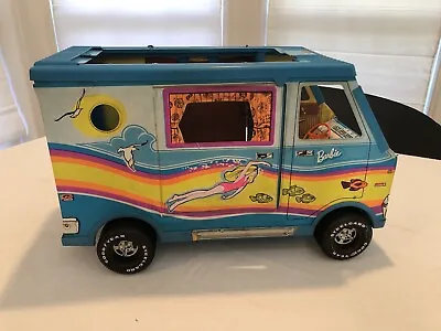 Vintage Barbie Doll Bus Dodge Surfer Beach Camper 1973 Mattel #7805 - Preowned • $65