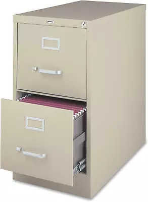 Lorell 2-Drawer Vertical File With Lock 15 By 26-1/2 28-3/8-Inch Putty  • $263.12