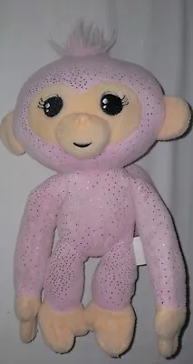 $10 • Buy Fingerlings Baby Pink Glitter Monkey With Sound Posable Plush Toy. 2017 25cm