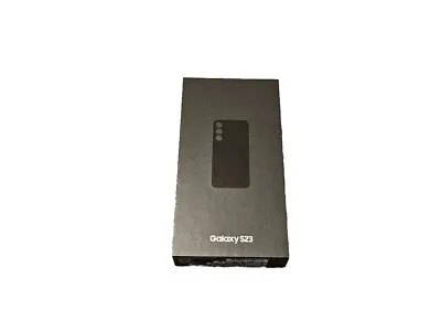 Genuine Samsung Galaxy S23  Empty Box - With/Cable/Booklets/Sim Pin  (BLACK) • £14.49