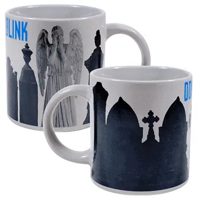 Doctor Who 12 Oz DisAppearing Weeping Angels Photo Ceramic Coffee Mug NEW BOXED • $8.99