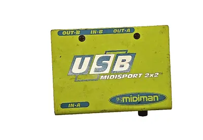 Midiman USB MIDISPORT 2x2 MIDI Interface Guitar Effects • $28