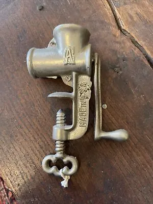 Antique Miniature Meat Grinder Salesman Sample CA/GA #1 • $25