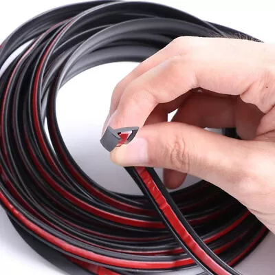 2m T-Type Car Fender Flare Sealing Strip Universal Rubber Wheel Arch Accessories • $4.36