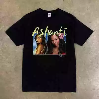 Ashanti 90's Rap Hip Hop T Shirt Size S-5XL • $19.99