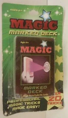 $10.95 • Buy MARKED DECK PLAYING CARDS Poker Cheat Magician Magic Trick Gag Game NEW