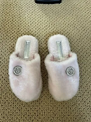 Michael Kors Pink Slippers Size 6m • $15