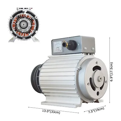 8 KW Electric Motor Brushless Generator Rated Speed 1500rpm 380V • $681.50