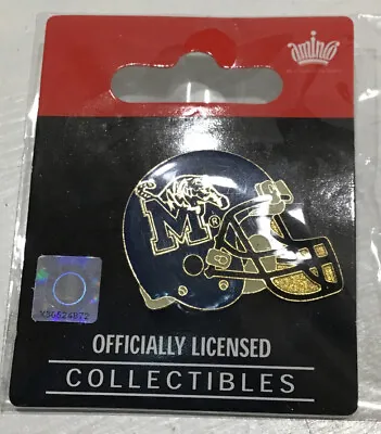 Memphis Tigers Pin Football Helmet 1 X1.5  New • $6.50