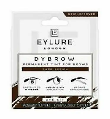 EYLURE Dybrow Dark Brown Eyebrow Dye Kit • £6.95