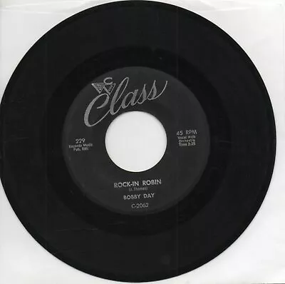    Bobby Day  Rock -in Robin   On Class     Original 45 • $12