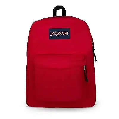 JANSPORT Superbreak One Backpack/Rucksack Red Free Delivery • £25.95