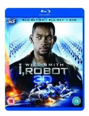 I Robot Blu-ray (2012) Will Smith Proyas (DIR) Cert 15 FREE Shipping Save £s • £16.98