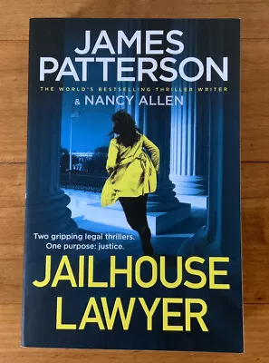 Jailhouse Lawyer Crime Thriller Paperback By James Patterson And Nancy Allen. • $14.86