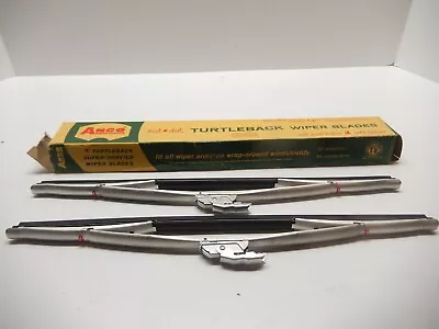 Vintage Nos 12  Anco 800 Turtleback Dull Finish Wiper Blade Pair • $29.99