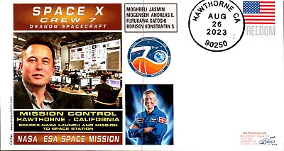 2024 NASA/SpaceX Crew-7 Launch SpaceX HQ Hawthorne 26 August Lollini • $6