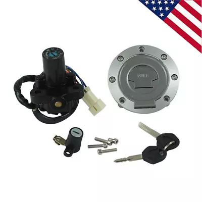 Fuel Gas Ignition Switch Key Seat Lock Fit For Yamaha YZF R6 2003-2005 FZ6 04-09 • $29.99