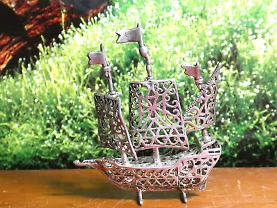 Stunning Model Of Galleon  Silver. • £9.99