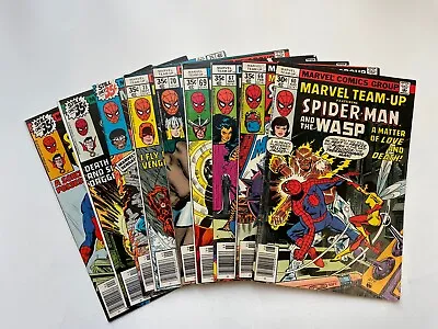 Marvel Team-up Spider-Man Lot: 606667697073757680 Bronze Age F To VF Con • $39.99