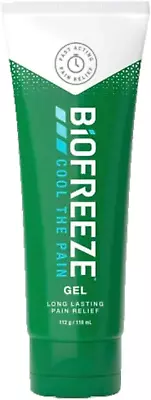 Biofreeze Pain Relieving Gel 118ml Fast Acting For Muscle Joint & Back Pain • £13.07