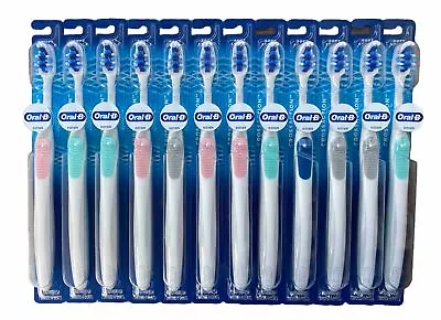12 Pack Oral-B CrossAction Soft Compact Manual Toothbrush 23Sft | FREE SHIPPING • $24.99