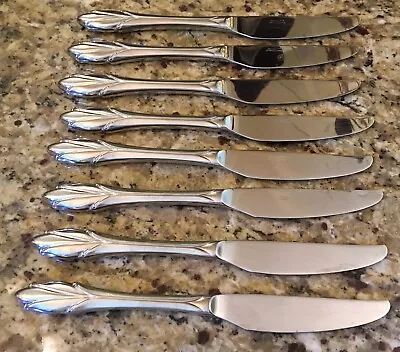 8 Mikasa  Chapelle  Dinner Knives Stainless Flatware Japan • $17