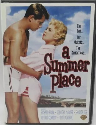 A SUMMER PLACE - Sandra Dee; Troy Donahue Widescreen DVD (1959) Teen Romance • $8.99