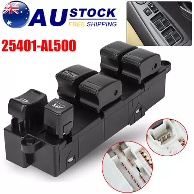 RHD Master Power Window Switch For Nissan Navara D22 Skyline X-Trail 25401-AL500 • $33.23