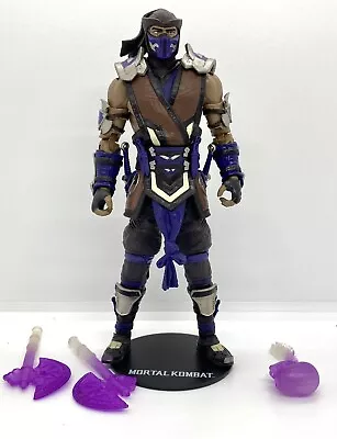 McFarlane Toys Action Figure Mortal Kombat 11 Sub-Zero Winter Purple Variant 7  • $29.99